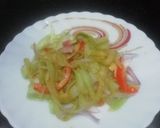 A picture of step 4 of Thai cucumber Noodles Salad.
