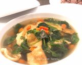 รูปขั้นตอนการทำที่ 4 ของ แกงจืดไข่น้ำ วอเตอร์เครส