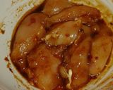 A picture of step 1 of Peachy Sambal Chicken (Let's go dutch from J Bates).