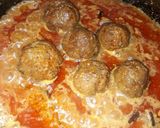 A picture of step 4 of Kashmiri kofta.