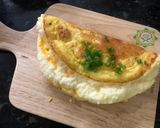 Hình bước làm 5 của món Trứng bồng bềnh (Souffle omelette)