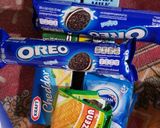 Foto langkah ke 1 dari resep Oreo cheseecake simpel.