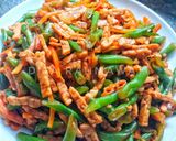 Foto langkah ke 3 dari resep Isi Piringku-Tumis Tempe Buncis Lada Hitam.