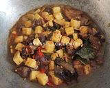 Foto langkah ke 5 dari resep Tumis Ati Ampela & Putih Telur.