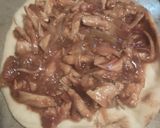A picture of step 5 of Pork Onion Jam Pizza Easy One.