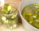 Фото кроку 5 до Огурцы по-фински. Хрустящие огурчики. Самая вкусная консервация | Finnish cucumbers. Crispy pickles.