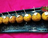 A picture of step 11 of #Monsoon.corn chesse ball.