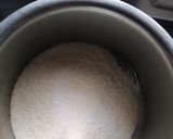A picture of step 1 of Italian Chilla.