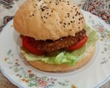 عکس مرحله 8 از دستور همبرگر با گوشت چرخکرده🍔
