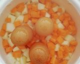 Foto del paso 1 de la receta Ensalada de papa con zanahoria y huevo