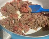 A picture of step 2 of Biscuits and Sausage Gravy.