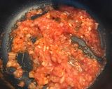 A picture of step 5 of Creamy Chicken and Vegetable Paella.