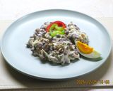 Újévi lencsesaláta recept fázis 3 fotója