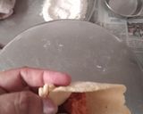 A picture of step 3 of Raj Kachori.