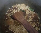A picture of step 3 of Chanay ki dal served with zeera rice 🍛🍛🍛.