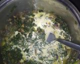 A picture of step 4 of Creamed spinach.
