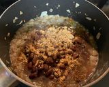 A picture of step 6 of Beef and Black Bean Crunch Burritos.