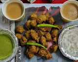 हरी मूंग दाल के पकौड़े (hari moong dal ke pakode recipe in hindi) रेसिपी चरण 5 फोटो