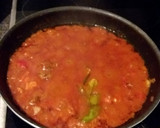 A picture of step 2 of Kiwi style Spaghetti with minced Beef 💟🐂🍅🥕🍝🍕.