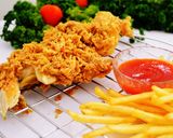 Foto langkah ke 8 dari resep Ayam KFC KW Super  Kribo | Renyah Tahan 8 Jam | Cocok Untuk Jualan.
