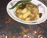 A picture of step 6 of SIMPLE and QUICK ALOO MATAR MASALA.