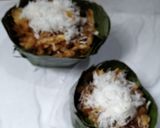 Foto langkah ke 4 dari resep *Sawut Gula Merah dengan Takir Bunga*.