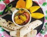 A picture of step 1 of Punjabi style Tinda ki sabji.