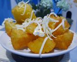 Foto langkah ke 8 dari resep Singkong Keju Merekah Frozen Food.