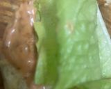 A picture of step 4 of Vegan veg burger/ lentil burger.