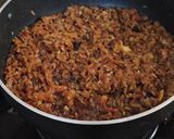 A picture of step 4 of Sweetened Poha.
