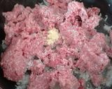 A picture of step 3 of Mexican Picadillo (Ground Beef Stew).