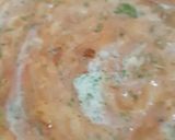 A picture of step 3 of Veggie kebab franky.