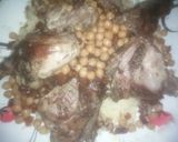 صورة لخطوة 4 من وصفة كسكس بالحمص والتيفاية بمرق البط ت😋