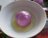 Hình bước làm 3 của món Bánh ít lá cẩm nhân dừa