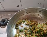 A picture of step 7 of Red velvet dhokla.