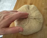 A picture of step 7 of Overnight Sourdough Bread with Whole Wheat Flour.
