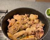 A picture of step 4 of Chicken with garlic and rosemary.