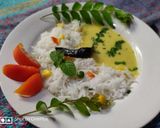 કઢી અને વેજ રાઈસ રેસીપી સ્ટેપ3ફોટો