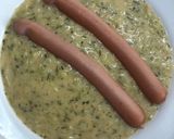 Tökfőzelék cukkiniből recept fázis 5 fotója
