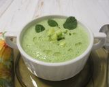 Tárkonyos 🌿 uborkaleves 🥒🍲 recept fázis 3 fotója