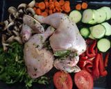 Foto del paso 6 de la receta: Muslos al horno con verduras