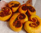 आलू मटर हार्टशेप पिनवील Heart shape pinwheels रेसिपी चरण 4 फोटो