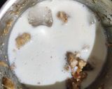 A picture of step 3 of Anjeer alomnd cashew milkshake(fig dryfruits milkshake).