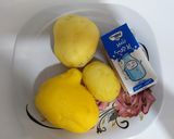 عکس مرحله 1 از دستور پوره سیب زمینی همراه با مرغ سرخ شده و پنیر پیتزا (تقریبا موساکا)😋