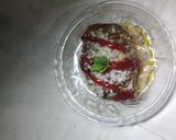 Foto langkah ke 7 dari resep Baked potato with beef, cheese and garlic sauce.