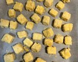 Foto langkah ke 5 dari resep Popcorn Tahu Oven (Tepung Almond).