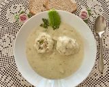 Húsgombóc karalábészószban recept fázis 7 fotója