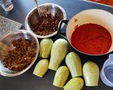 Stuffed Zucchini (Low Carb, Vegetarian/Vegan Option also) recipe step 6 photo