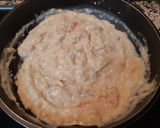 Foto del paso 4 de la receta Calabacín luna con bechamel de gambas