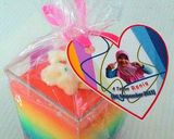 Foto langkah ke 5 dari resep Rainbow Pudding (in cup).